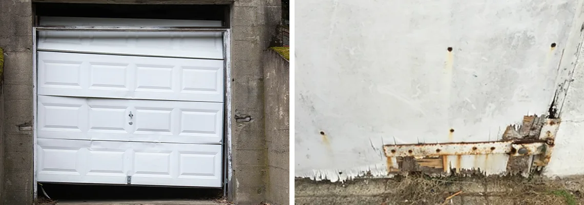 Rotten Commercial Garage Door Repair in Pinellas Park, FL