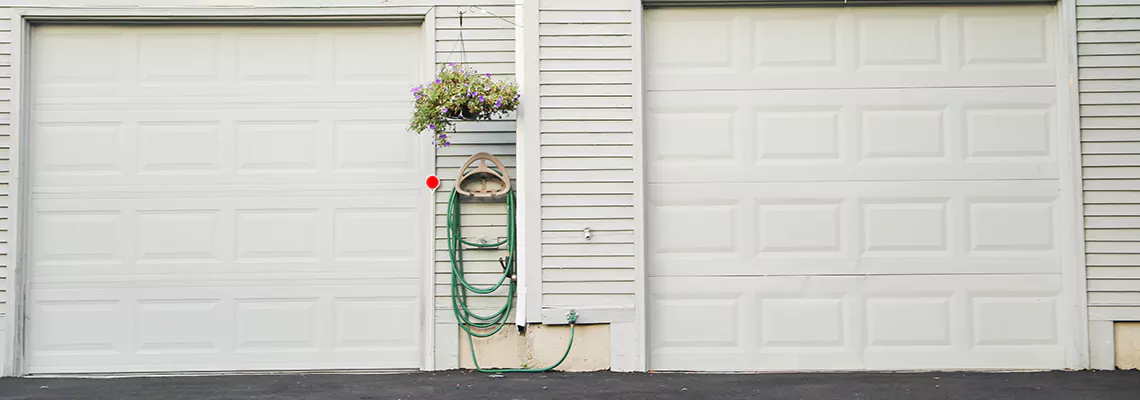 Sectional Garage Door Dropped Down Repair in Pinellas Park, Florida