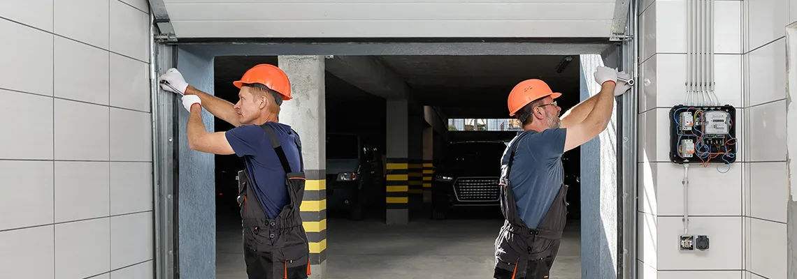 Wooden Garage Door Frame Repair in Pinellas Park, Florida